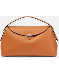 TOTEME - T-Lock Medium Leather Tote Bag - Lyst