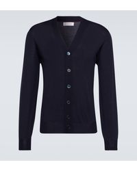 Brunello Cucinelli - Wool And Cashmere Cardigan - Lyst