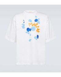 Marni - Cotton Jersey T-shirt - Lyst