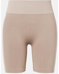 Loewe - X On Shorts Ciclistas Acanalados A Rayas - Lyst