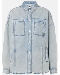 Isabel Marant - Camisa Imana De Denim - Lyst