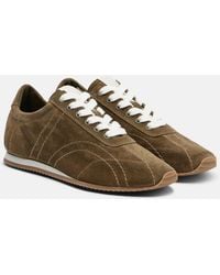 TOTEME - Flex Suede Sneakers - Lyst