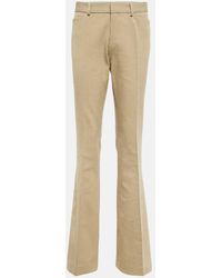 Petar Petrov - Cotton And Wool-blend Straight Pants - Lyst