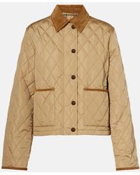 Burberry - Oldham Quilted Jacket - Lyst