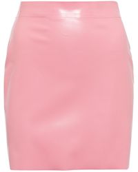 Versace Latex Miniskirt - Pink