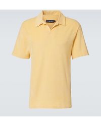 Frescobol Carioca - Faustino Cotton Terry Polo Shirt - Lyst