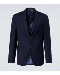 Etro - Wool Blazer - Lyst