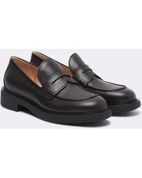 Gianvito Rossi - Leather Loafers - Lyst