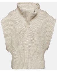 Isabel Marant - Laos Wool And Cashmere Sweater Vest - Lyst