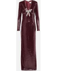 Rebecca Vallance - X Nicky Hilton Robe Zelda Mit Pailletten - Lyst
