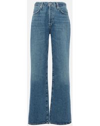 Citizens of Humanity - Mid-Rise Wide-Leg Jeans Annina - Lyst