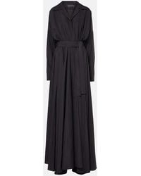 Norma Kamali - Oversize-Hemdblusenkleid - Lyst