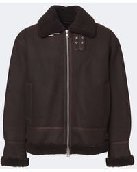 Arma - Sano Shearling-Lined Leather Jacket - Lyst