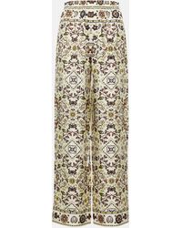 Tory Burch - Wide Trousers - Lyst