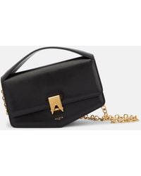 Alaïa - Le Papa Medium Leather Crossbody Bag - Lyst