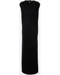 Jil Sander - Tie-Detail Midi Dress - Lyst