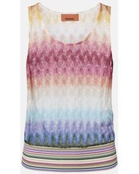 Missoni - Knitted Tank Top - Lyst