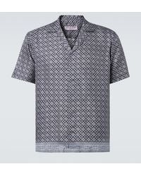 Orlebar Brown - Maitan Printed Silk Blowing Shirt - Lyst