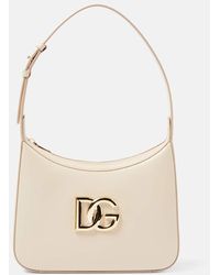 Dolce & Gabbana - Schultertasche 3.5 DG Small aus Leder - Lyst