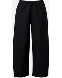 KHAITE - Roma Virgin Wool Wide-Leg Pants - Lyst
