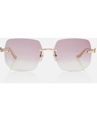 Cartier - Panthere De Cartier Square Sunglasses - Lyst