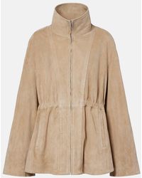 Nour Hammour - Passage Suede Jacket - Lyst