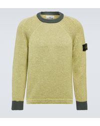 Stone Island - Compass Cotton Sweater - Lyst