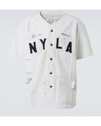 Greg Lauren - Hemd Painter Aus Baumwolle - Lyst