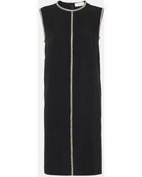 Sportmax - Earry Embellished Cady Minidress - Lyst