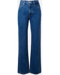 SLVRLAKE Denim - London High-Rise Straight Jeans - Lyst