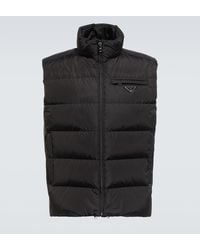 Prada - Chaleco Acolchado De Re-Nylon - Lyst