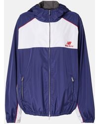 Miu Miu - X New Balance Chaqueta Deportiva De Popelin - Lyst