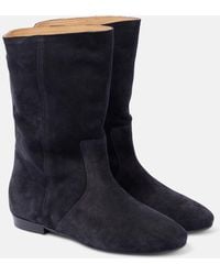 Isabel Marant - Stefa Suede Ankle Boots - Lyst