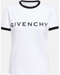 Givenchy T-shirt en coton melange - Blanc