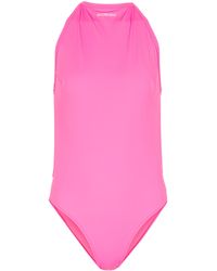 Balenciaga Strappy badeanzug - Pink