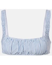 Montce - Zoe Striped Bikini Top - Lyst