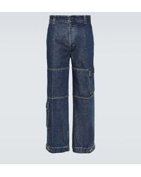 Gucci - Wide-Leg Cargo-Jeans - Lyst
