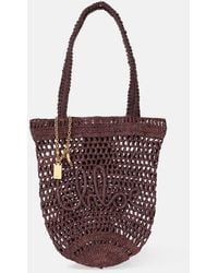 Chloé - Summer Banana Small Raffia Tote Bag - Lyst