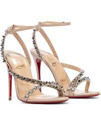 sandales plates louboutin
