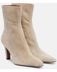 Paris Texas - Belle Suede Ankle Boots - Lyst
