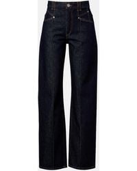 Isabel Marant - Drolane High-Rise Straight Jeans - Lyst