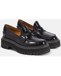 Proenza Schouler - Patent Leather Loafers - Lyst
