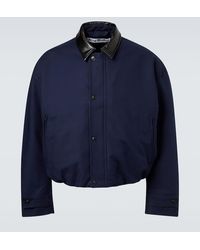 Acne Studios - Cotton Twill Jacket - Lyst