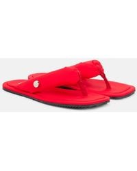 The Attico - Indie Canvas Thong Sandals - Lyst