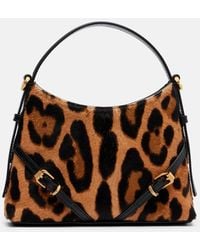Givenchy - Voyou Mini Calf Hair Shoulder Bag - Lyst