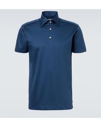 Kiton - Cotton Polo Shirt - Lyst