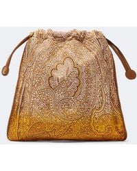 Etro - Clutch Small Con Paisley - Lyst
