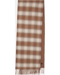 Loro Piana - Tartan Wool And Cashmere Scarf - Lyst