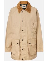 Polo Ralph Lauren - Corduroy-Trimmed Cotton Field Jacket - Lyst