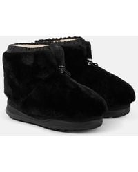 Bogner - Botines De Piel Con Borrego - Lyst